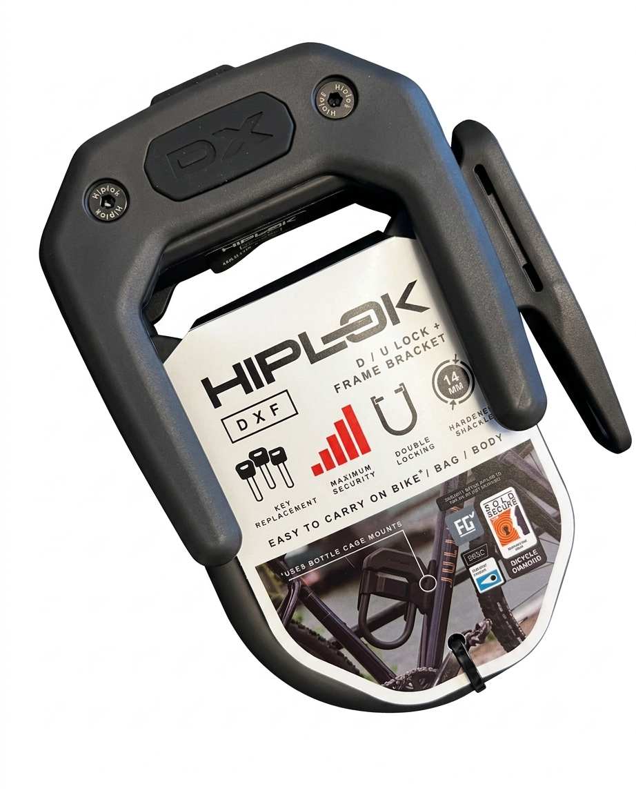 Hiplok DXF Maximum Security U-Lock & Bracket