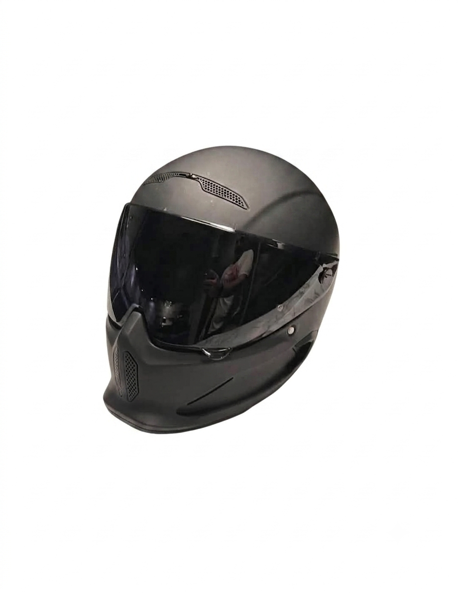 Ruroc Atlas 4.0 Full-Face Motorcycle Helmet (Matte Black) - Image 3