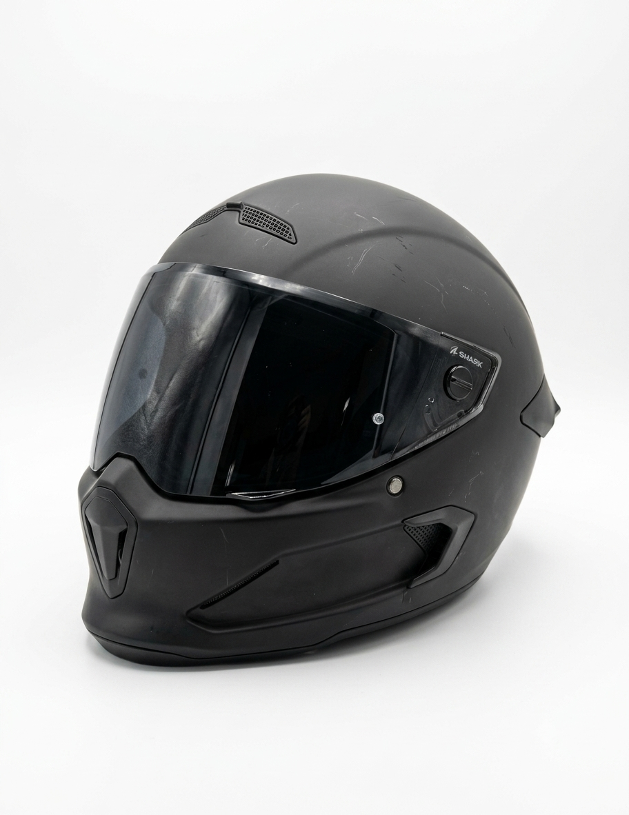 Ruroc Atlas 4.0 Full-Face Motorcycle Helmet (Matte Black)