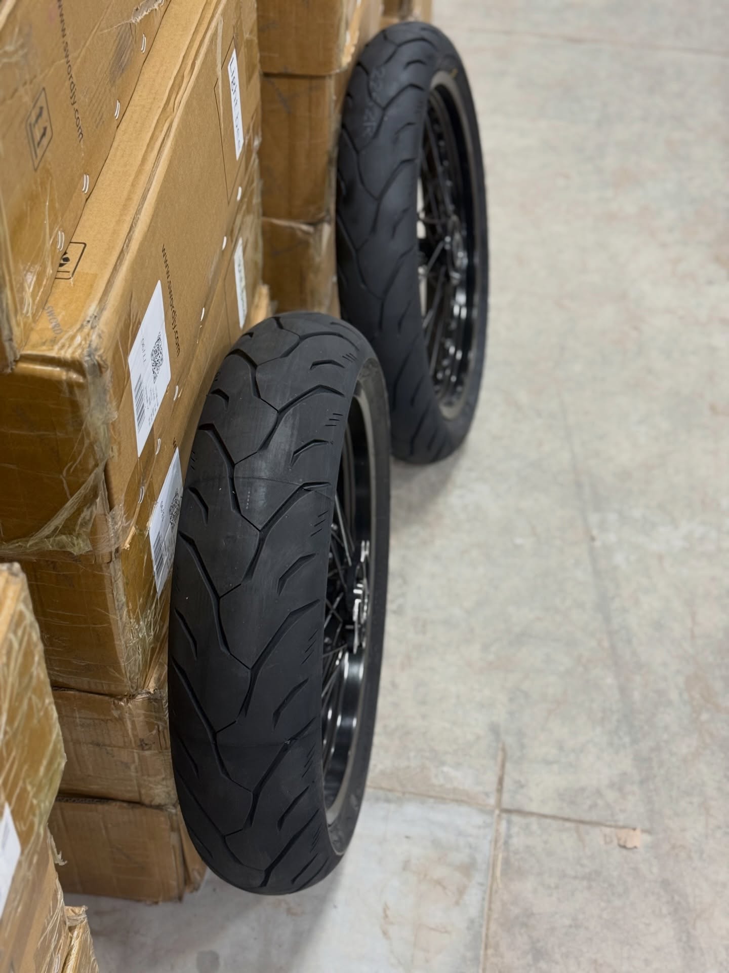 Complete 17" Supermoto Wheel Set for Sur-Ron, Talaria, & E-Ride Pro - Image 2